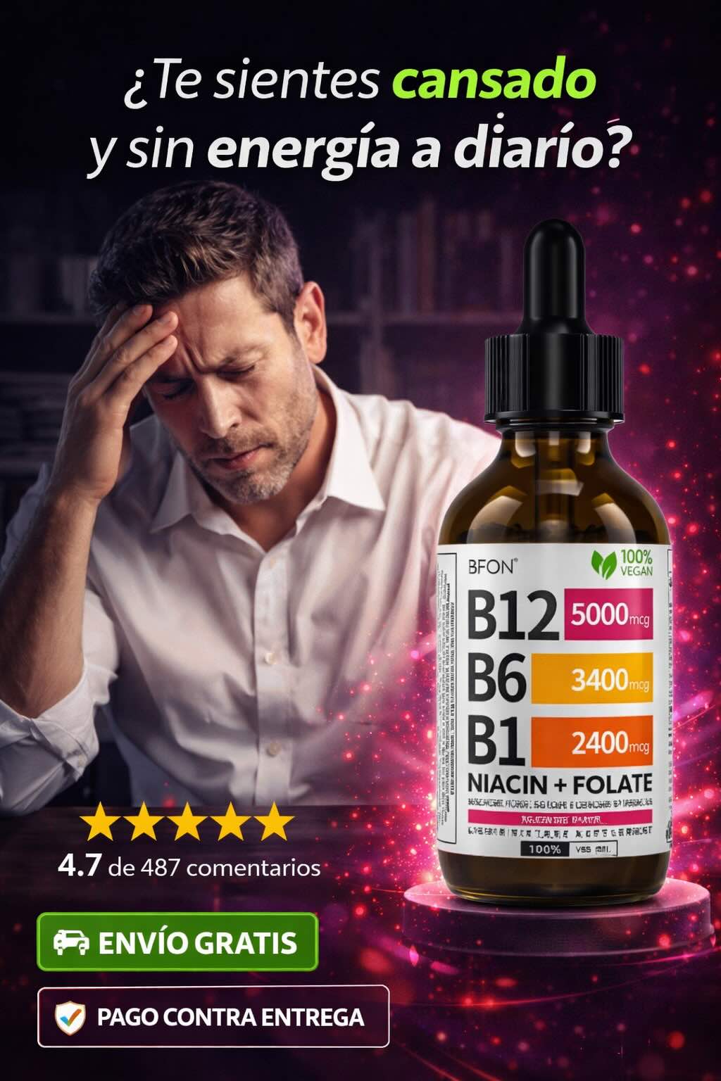 Vitamina Complex B12+B6+B1
